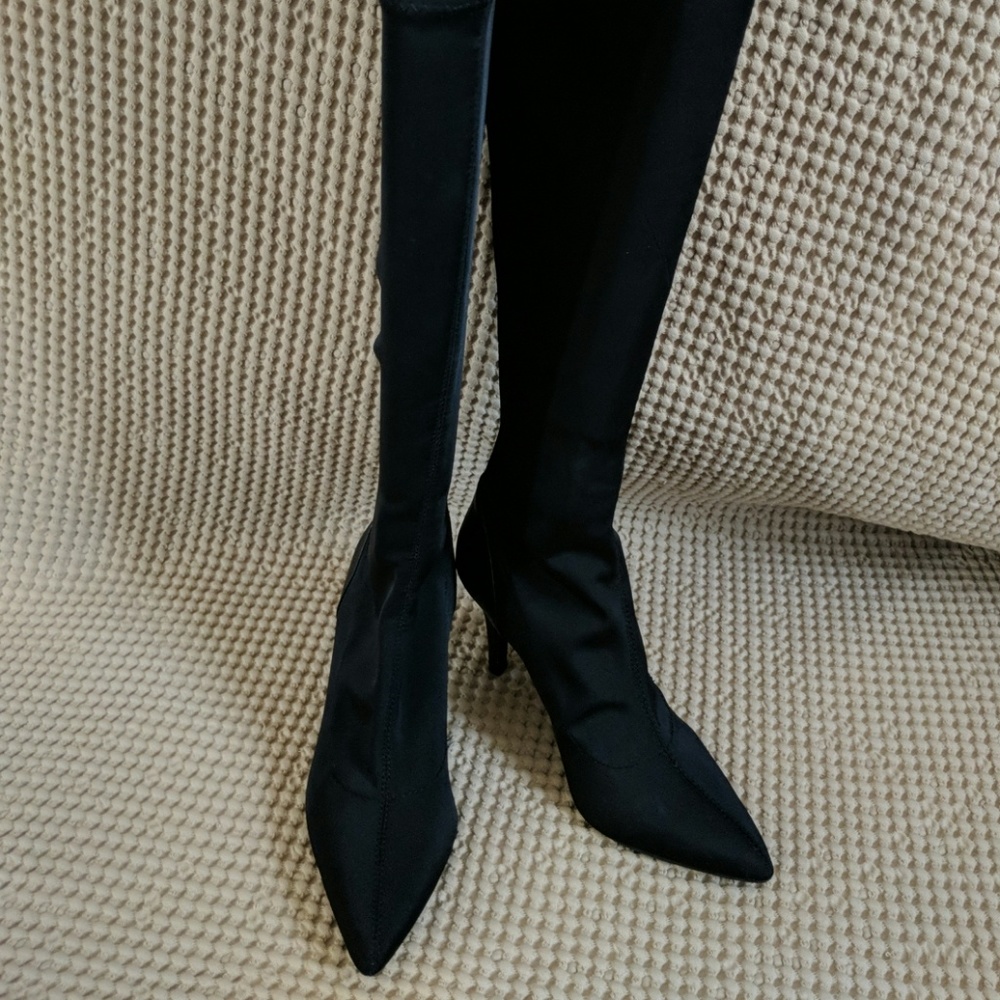 Charles david black boots